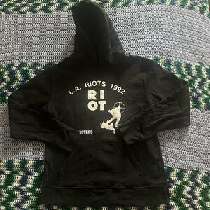 Black 1992 Los Angeles Riots Hoodie